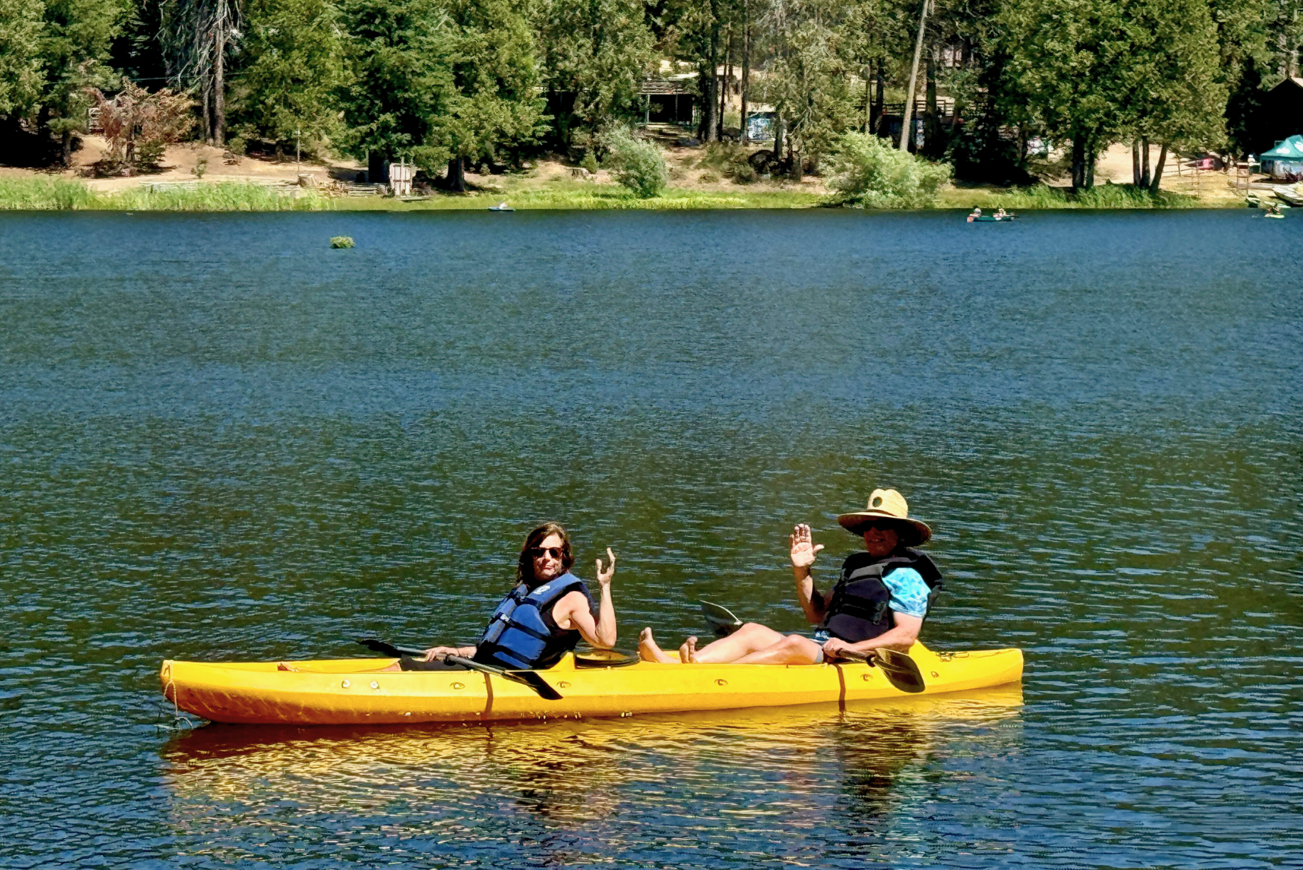Boating at Camp Sequoia Lake 3