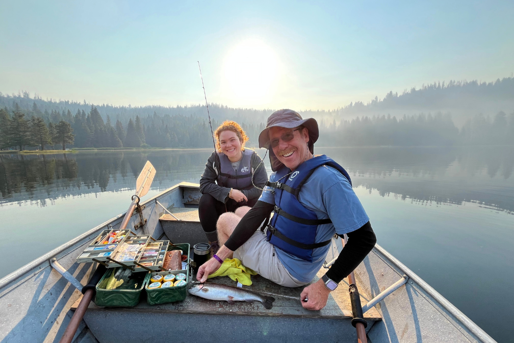 Fishing at Camp Sequoia Lake 1